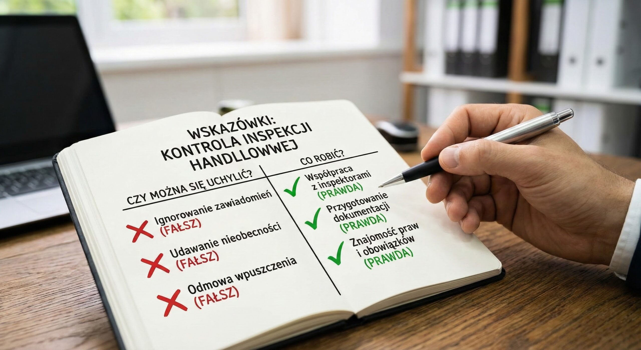 Wskazówki czy można się uchylić przed kontrolą Inspekcji Handlowej