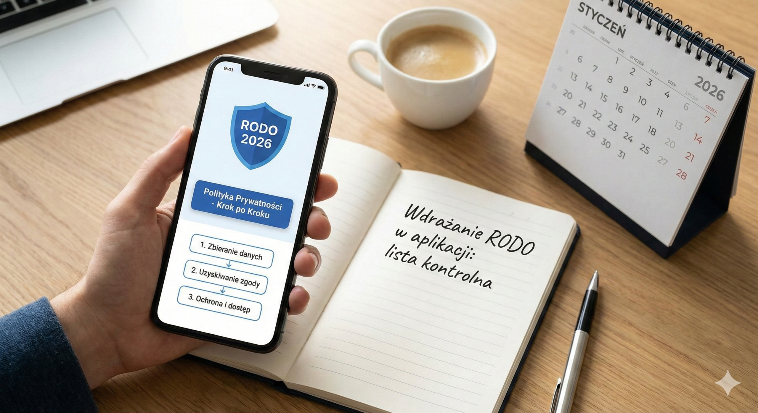 RODO w aplikacji mobilnej – polityka prywatności krok po kroku