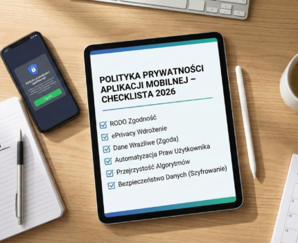 Polityka prywatności aplikacji mobilnej – checklista na 2026