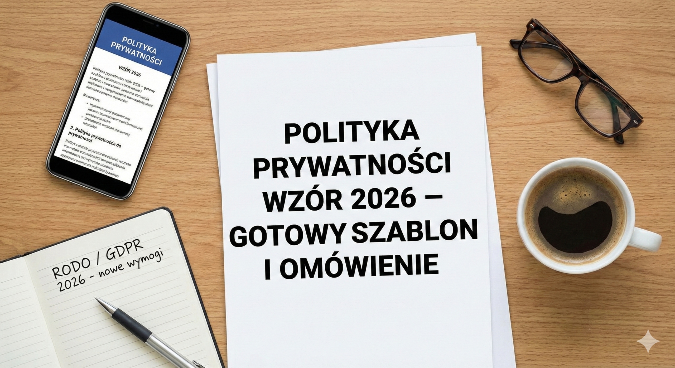 Polityka prywatności wzór 2026 – gotowy szablon i omówienie